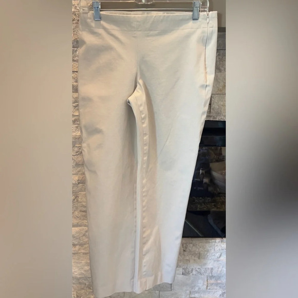 Talbots Signature Light Beige side zipper pants size 6 - Picture 4 of 7